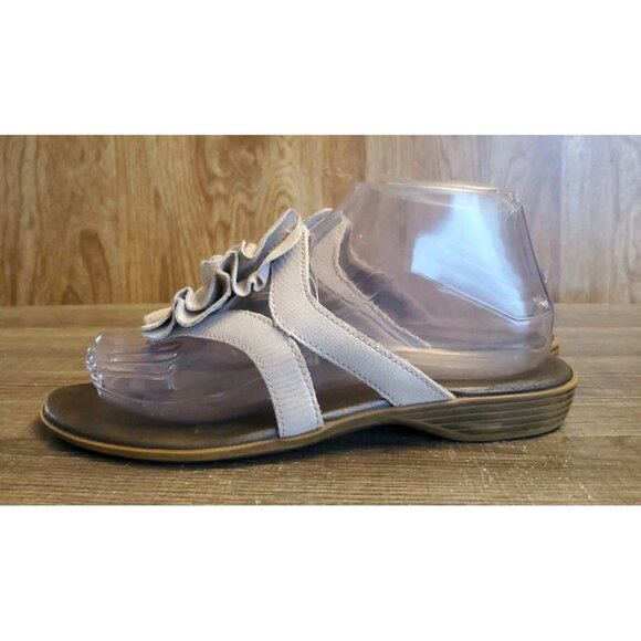 Clarks Floral Thong Flip-Flop Sandals Womens Size 7 - Picture 4 of 11